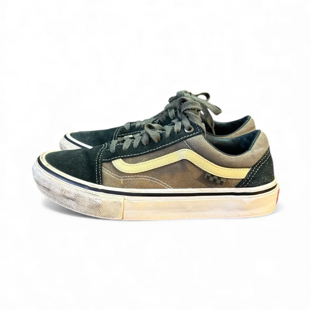 Vans Old Skool Pro Scarab/Military Men’s Size 6.5 Women’s Size 8